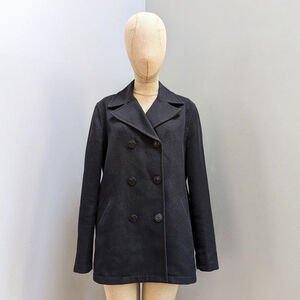 Façonnable Cotton Wool Blend Blazer Jacket M Black